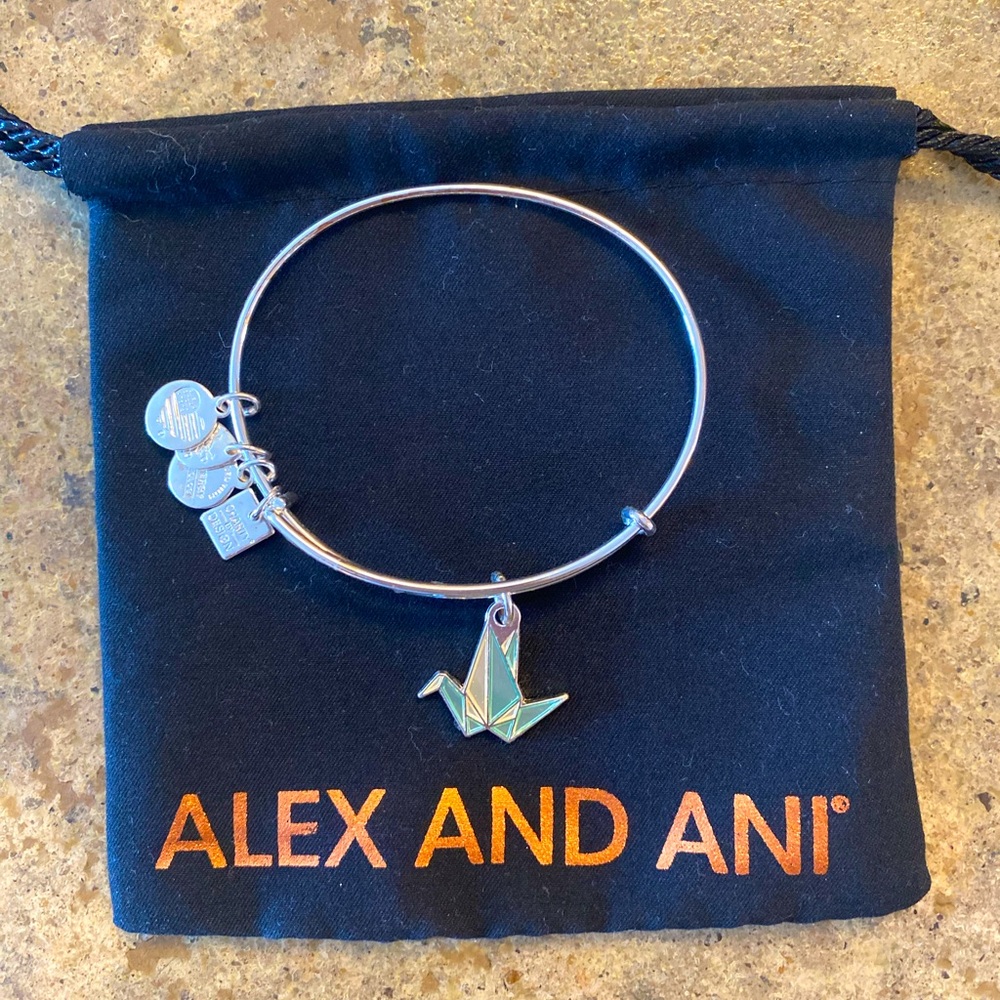 Alex & Ani Origami Bracelet